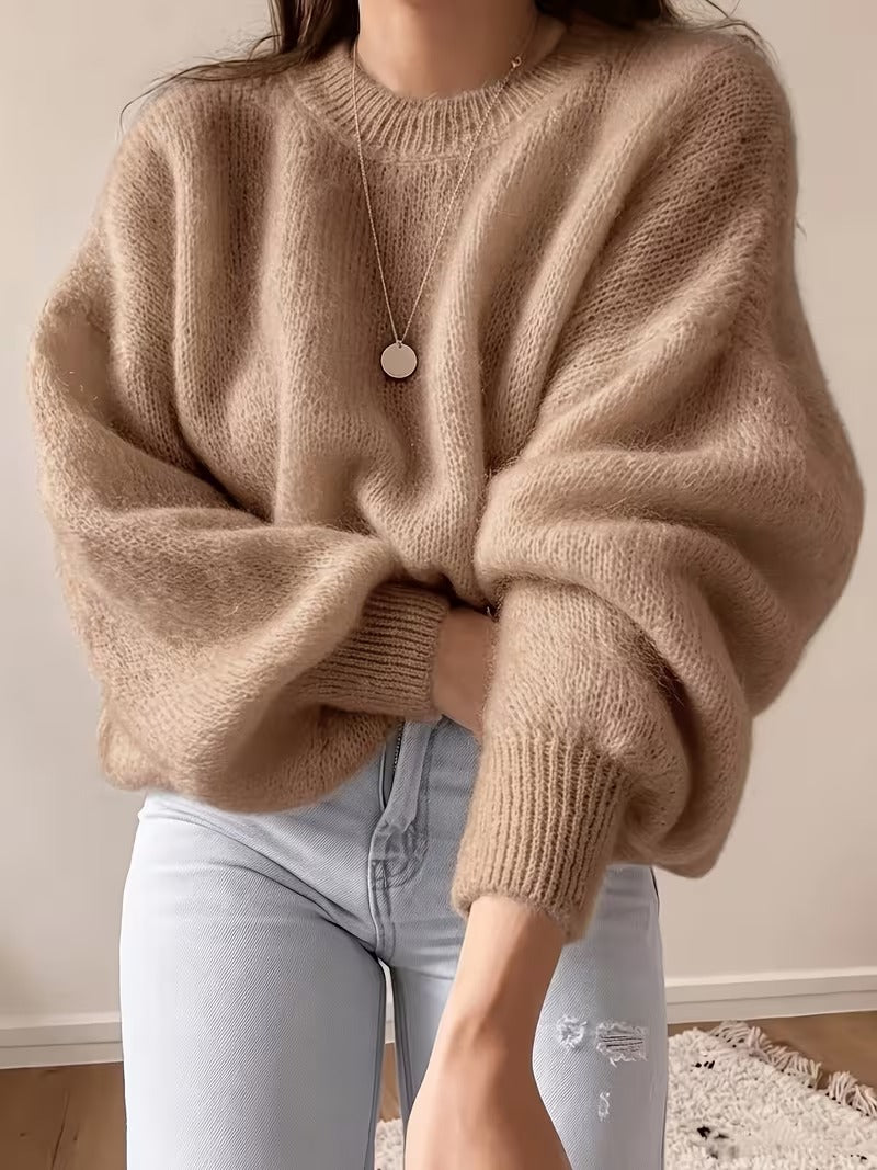 Women’s Round Neck Pullover Sweater