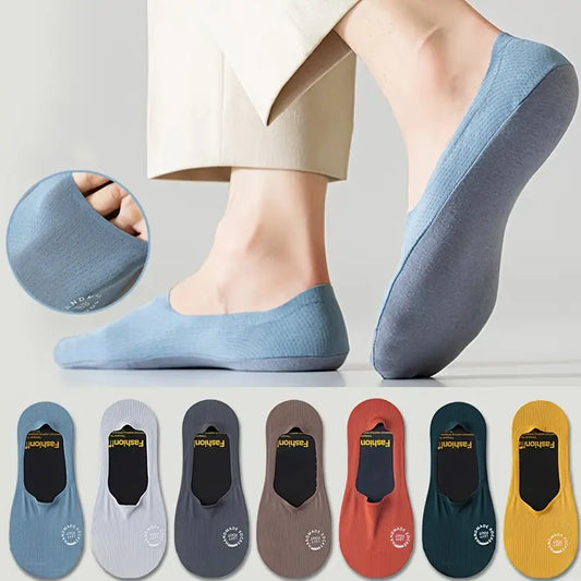 7-Pairs Men's No-Show Socks