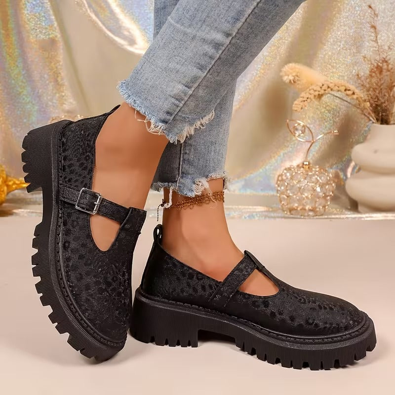 Women's Platform Mary Jane Shoes