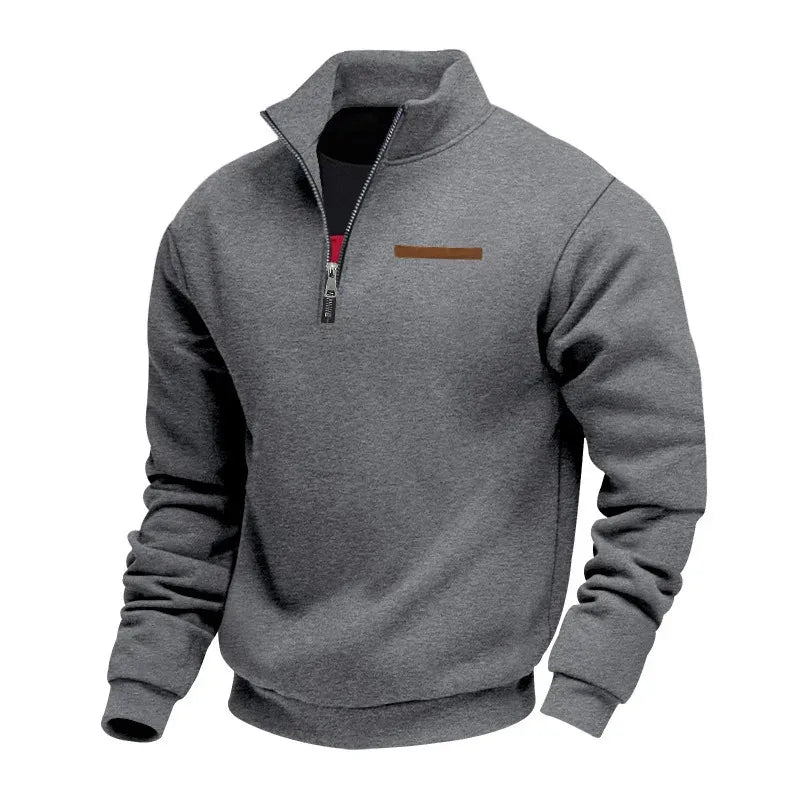 Men’s Casual Half-Zip Comfort Pullover