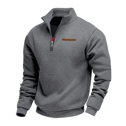 Men’s Casual Half-Zip Comfort Pullover