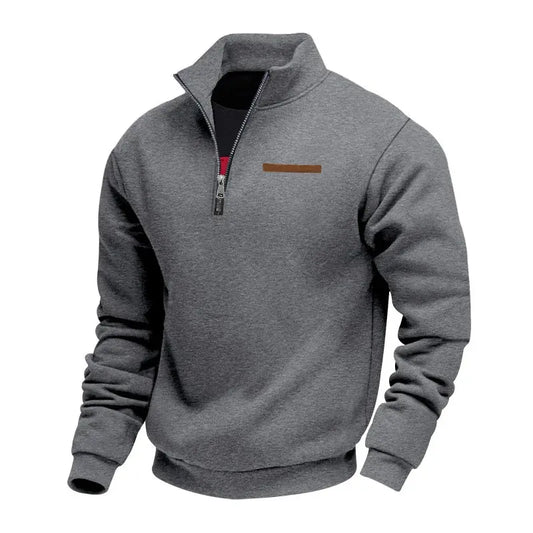 Men’s Casual Half-Zip Comfort Pullover