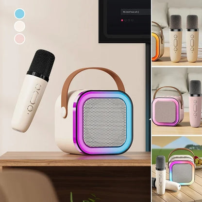 Mini Bluetooth Karaoke Speaker Set