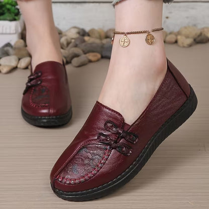 Women's Lace-Detail Loafers
