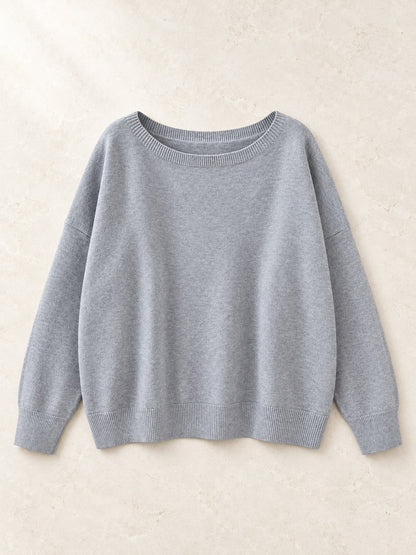 Women's Round Neck Knit Sweater