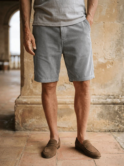 Men's Ribbed Casual Shorts