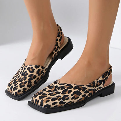 Slingback Flat Shoes