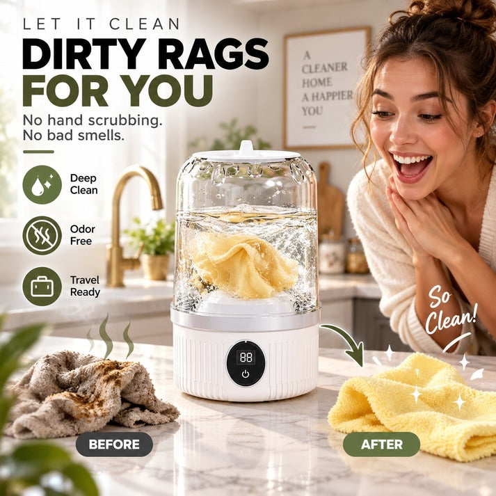 Mini Washing Machine with Digital Display