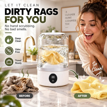 Mini Washing Machine with Digital Display