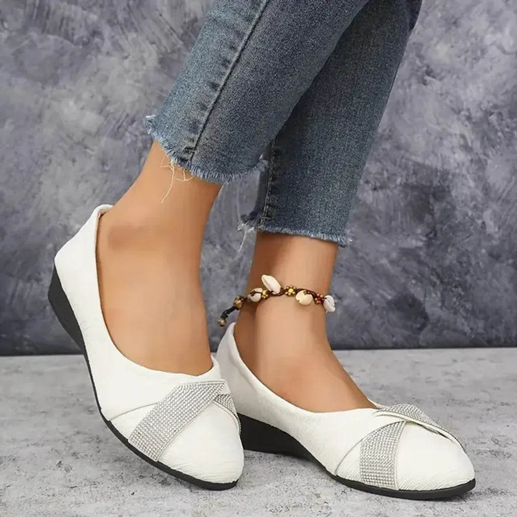 Women's Crisscross Ballet Flats