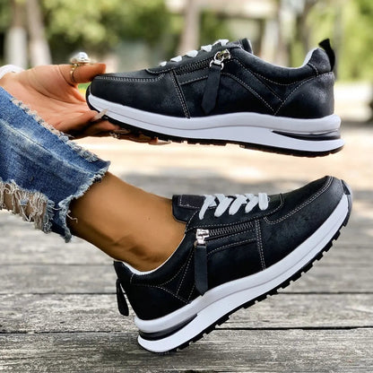 Women’s Waterproof Zip Comfort Sneakers