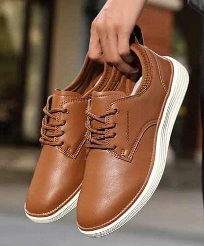Men’s Brogue Lace-Up Sneakers