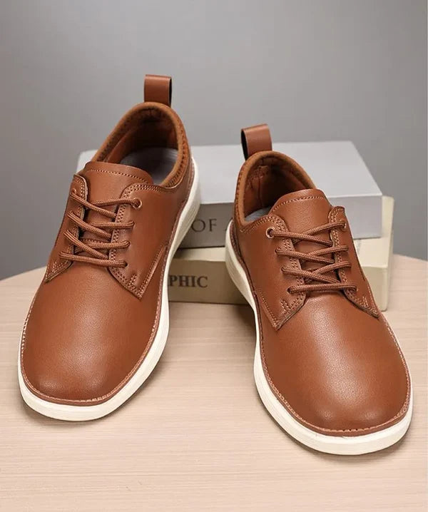 Men’s Brogue Lace-Up Sneakers
