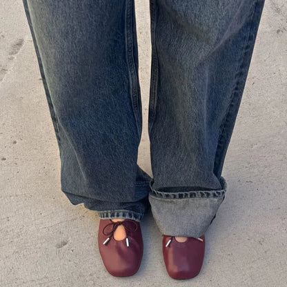 Women's Bow Ballet Flats