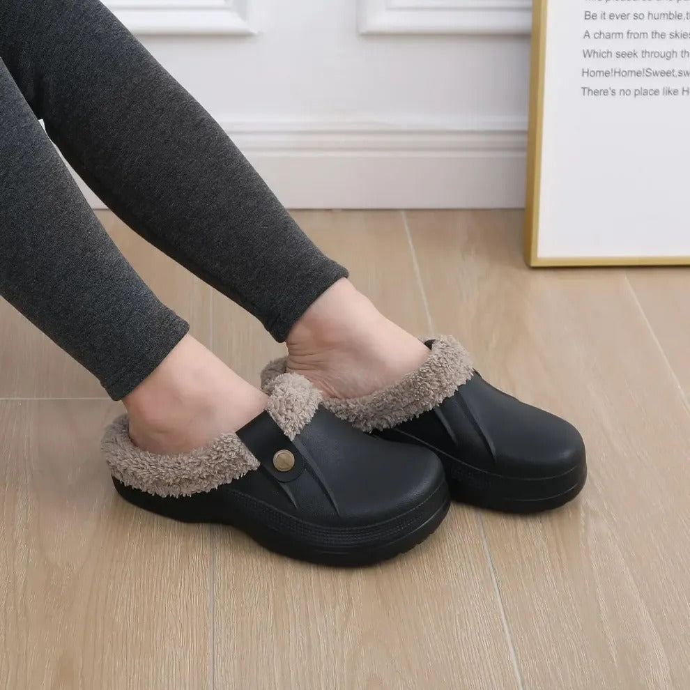 Women's Clogs with Plush Lining