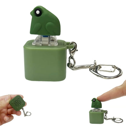 Frog Chirp Fidget Keychain