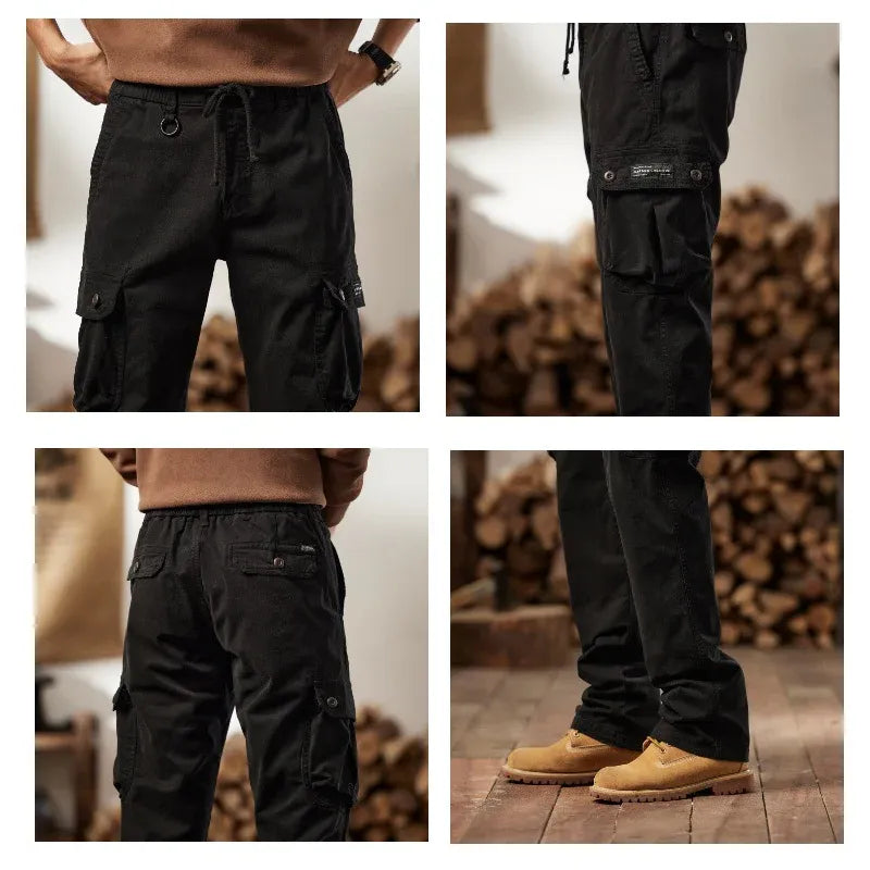 Men’s Tactical Cargo Pants with Multiple Pockets