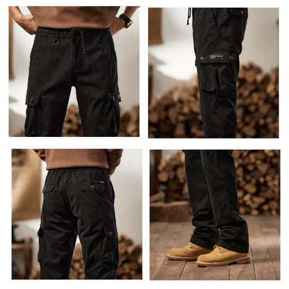 Men’s Tactical Cargo Pants with Multiple Pockets