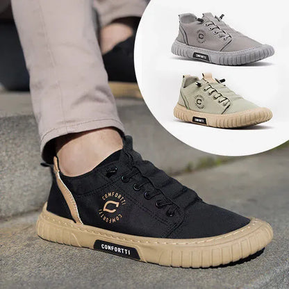 Men’s Lightweight Low-Top Lace-Up Sneakers