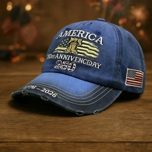 United States 250th Anniversary Vintage Baseball Cap