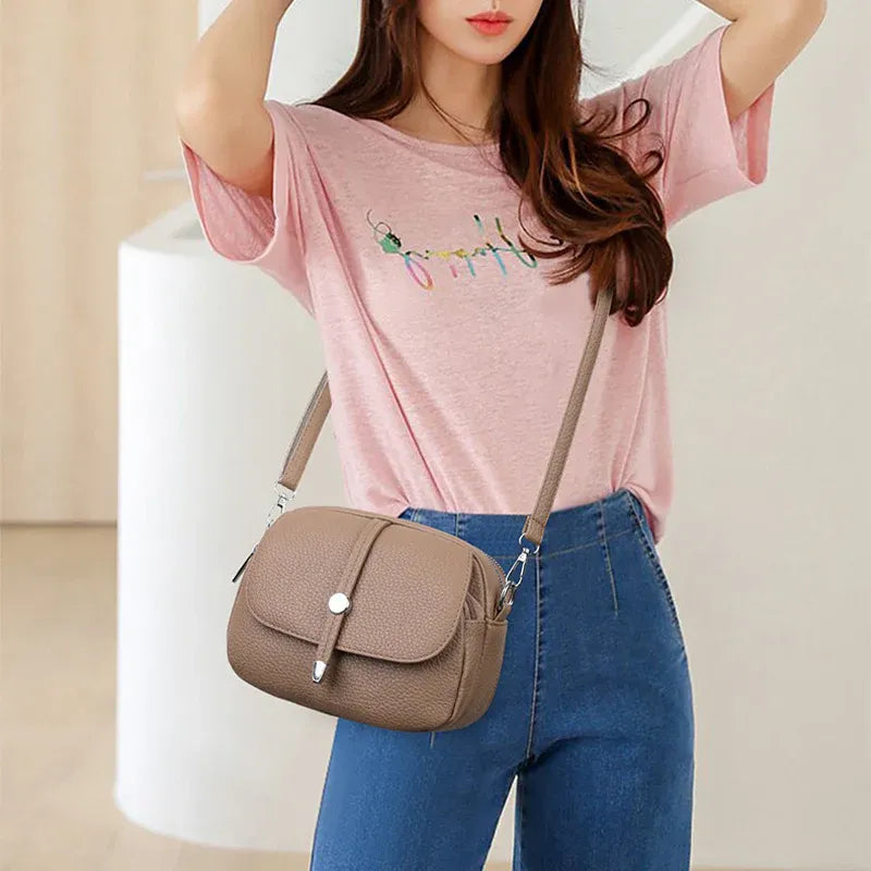 Women’s Lightweight Flap Crossbody Bag