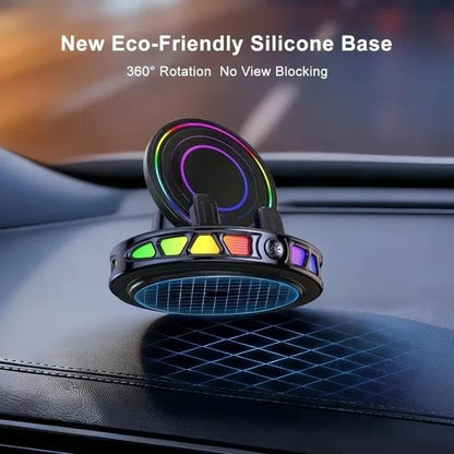 360° Wireless Charging Car Phone Mount