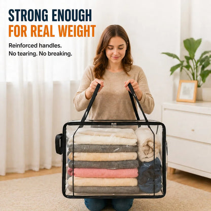 Clear Stackable Clothes Storage Organizer