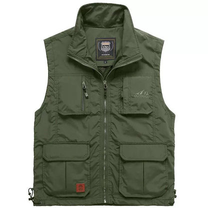 Men’s Outdoor Multi-Pocket Utility Vest