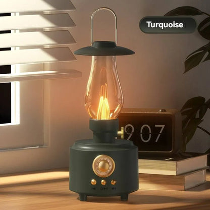 Retro Lantern Bluetooth Speaker with Ambient Light