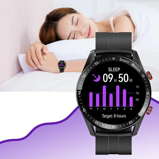 Smart Fitness Watch with Heart Rate & Sleep Tracking