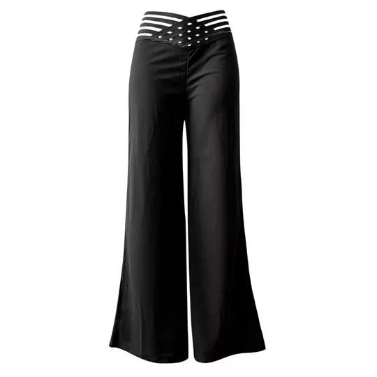 Women's High-Waisted Wide Leg Pants