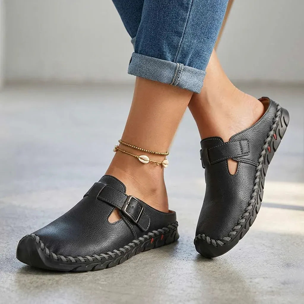 Buckle Strap Comfort Clogs