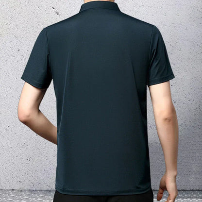 Men’s Wrinkle-Resistant Short-Sleeve Polo Shirt