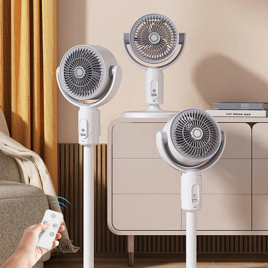 5-Speed Adjustable Stand Fan with Remote