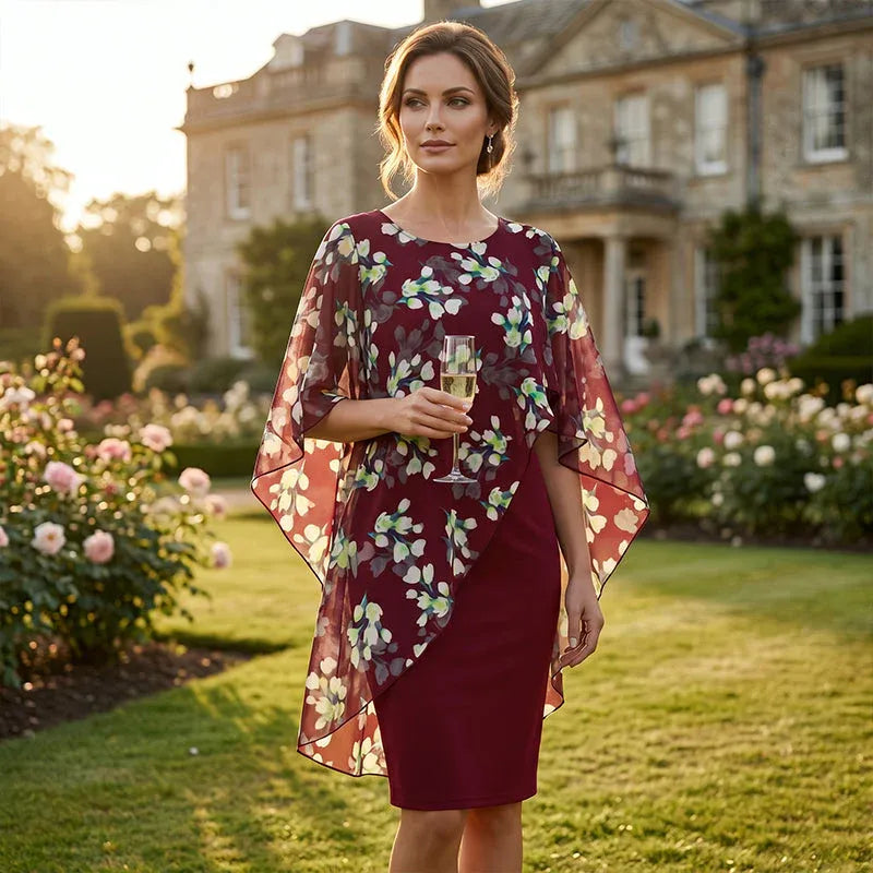 Women’s Luxe Bloom Overlay Dress