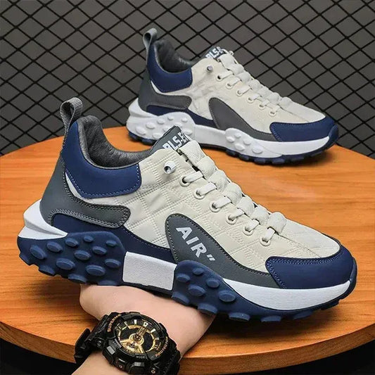 Men’s Chunky Lace-Up Walking Sneakers
