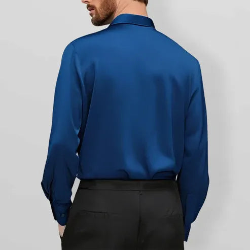 Men’s Stretch Wrinkle-Free Slim Fit Dress Shirt