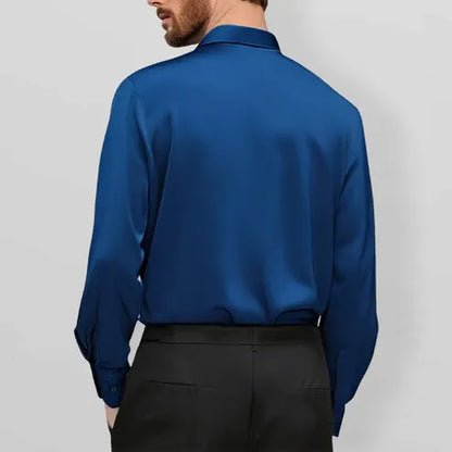 Men’s Stretch Wrinkle-Free Slim Fit Dress Shirt