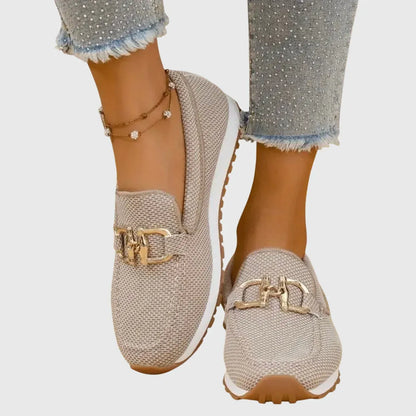 Women’s Buckle Accent Comfort Loafers