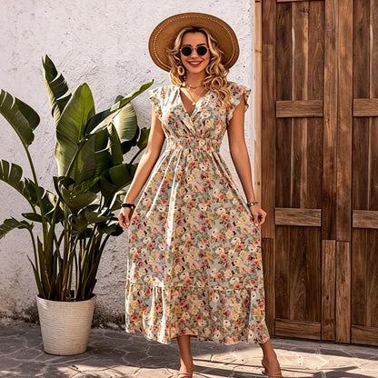 Women’s Meadow Bloom Smocked Maxi Dress