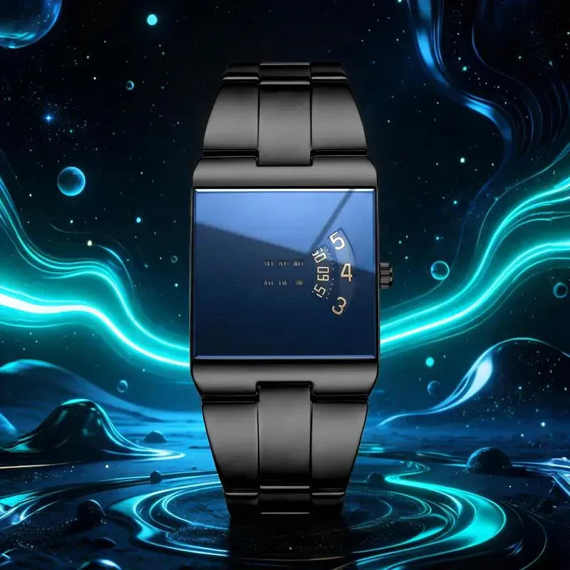 Men’s Luxury Mirror Dial Bracelet Watch