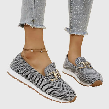 Women’s Buckle Accent Comfort Loafers