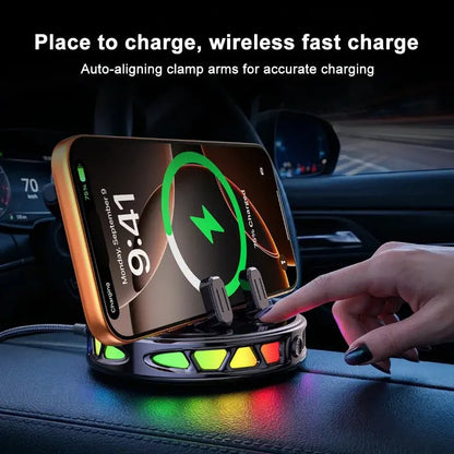 360° Wireless Charging Car Phone Mount