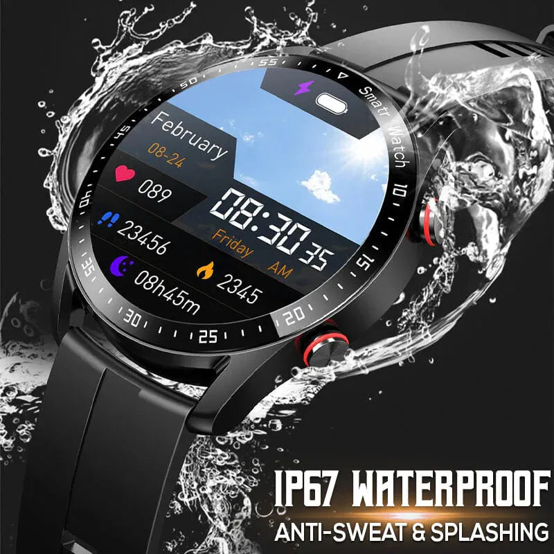 Smart Fitness Watch with Heart Rate & Sleep Tracking