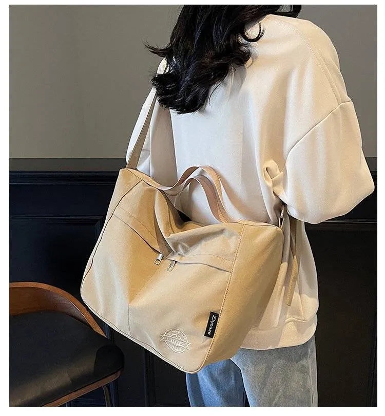 Women’s Large Canvas Shoulder Bag