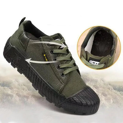 Men’s Rugged Low-Top Lace-Up Sneakers