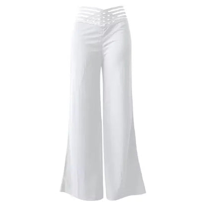 Women's High-Waisted Wide Leg Pants
