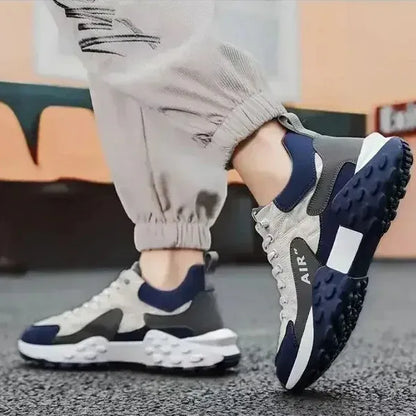 Men’s Chunky Lace-Up Walking Sneakers