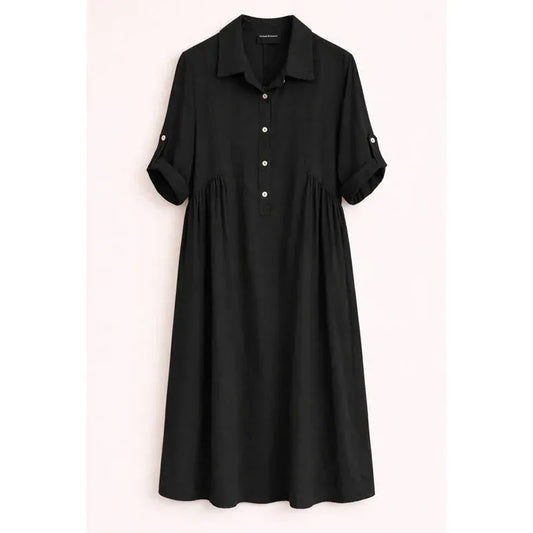 Women’s Relaxed Midi Shirt Dress