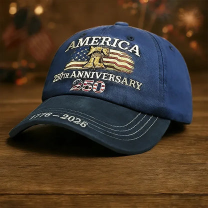 United States 250th Anniversary Vintage Baseball Cap
